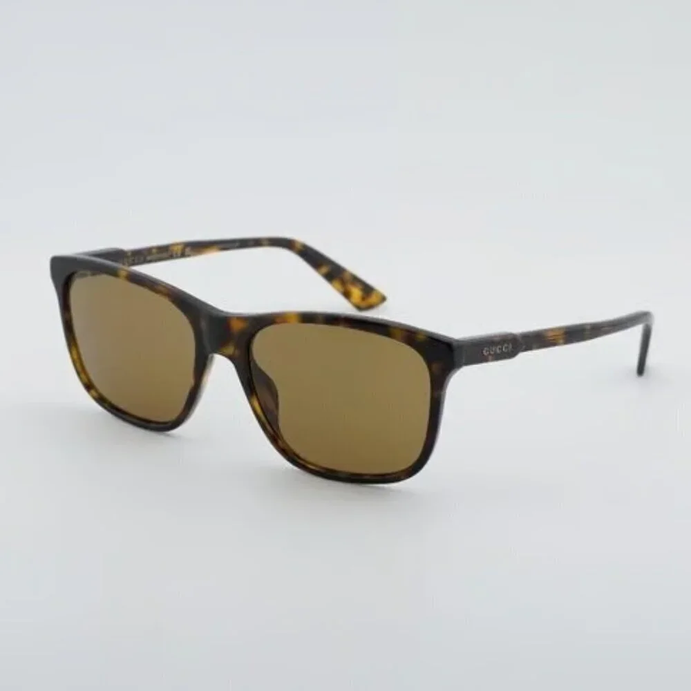 NWT Gucci GG1845SA-002 Havana Brown 55mm Sunglasses